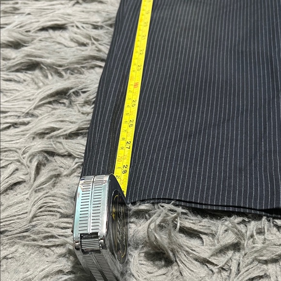 Calvin Klein Charcoal Pinstripe Suit - Picture 3 of 9